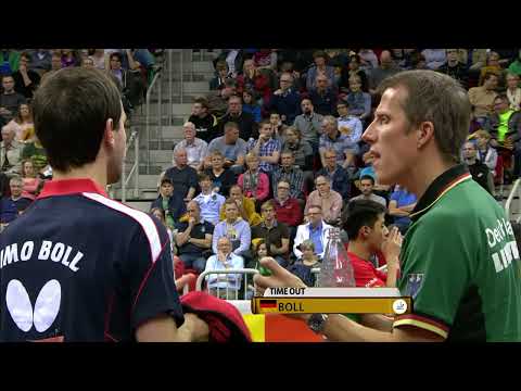 2014 World Cup MSSF Timo Boll  Zhang Jike