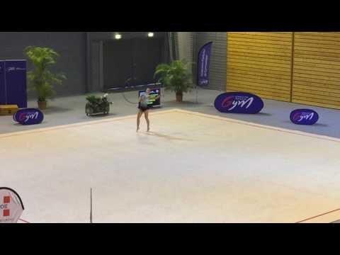 Elise Frasca cerceau - Nat B 18 ans et + - France Chambéry 2017