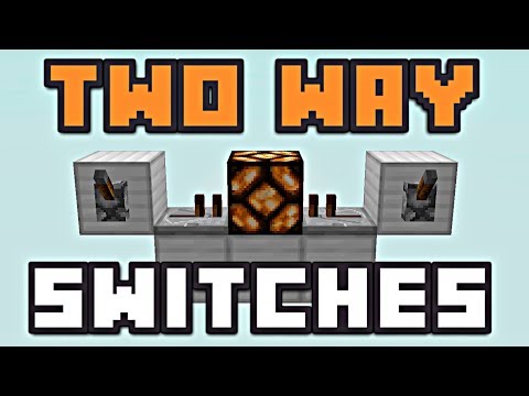 Abhay Kumar Rajpoot - Minecraft: TWO WAY SWITCHES! [Redstone Tutorial]