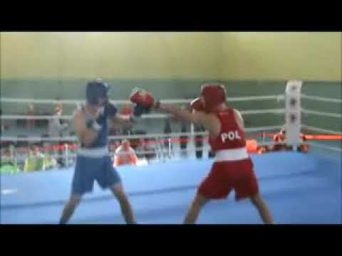 Oliwier Zamojski (BKS Concordia Knurów)  -  Tom Laske (Boxverband Sachsen Anhald -GER)