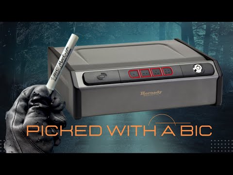 Is This The Worst Gun Safe? Hornady RAPiD RFID Safe Lockbox #lockpickinglawyer