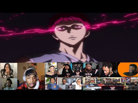 AKASHI ENTERS THE ZONE Reaction Mashup [Kuroko's Basketball Episode 72]