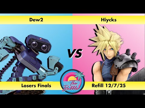 Dew2 (R.O.B.) vs Hiycks (Cloud) - Losers Finals Refill 12/7/25