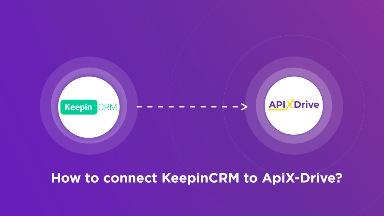 KeepinCRM connection