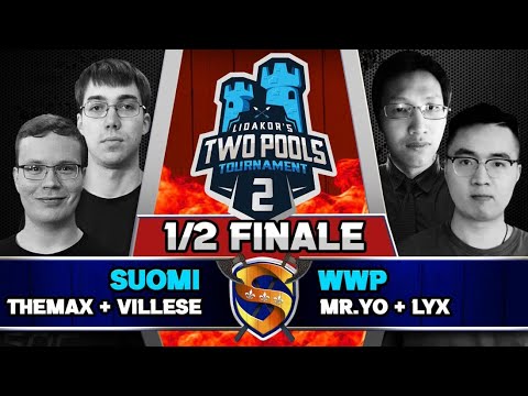 Two pools 2v2: 1/2 finale | Suomi vs WWP
