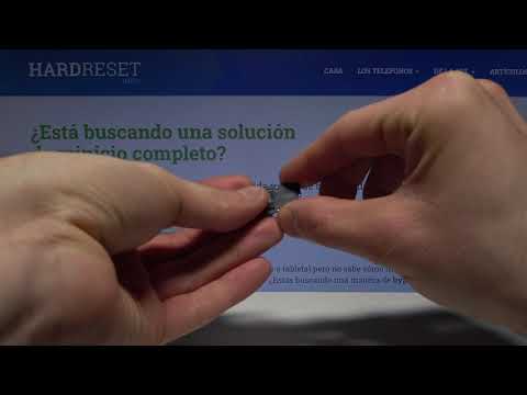 Cómo poner tarjeta SD en Huawei MatePad 10.4 - colocar tarjeta de memoria