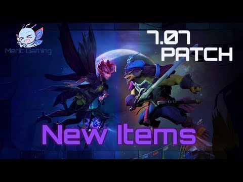 Dota 2 - 7.07 Dueling Fates Patch - All Items analysis