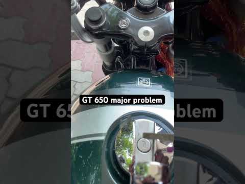 Big disadvantage of gt 650 #royalenfield