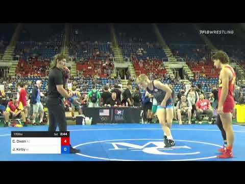 170 Lbs Consi Of 64 #2 - Cody Owen, Arizona Vs Joshua Kirby, Alabama Df47