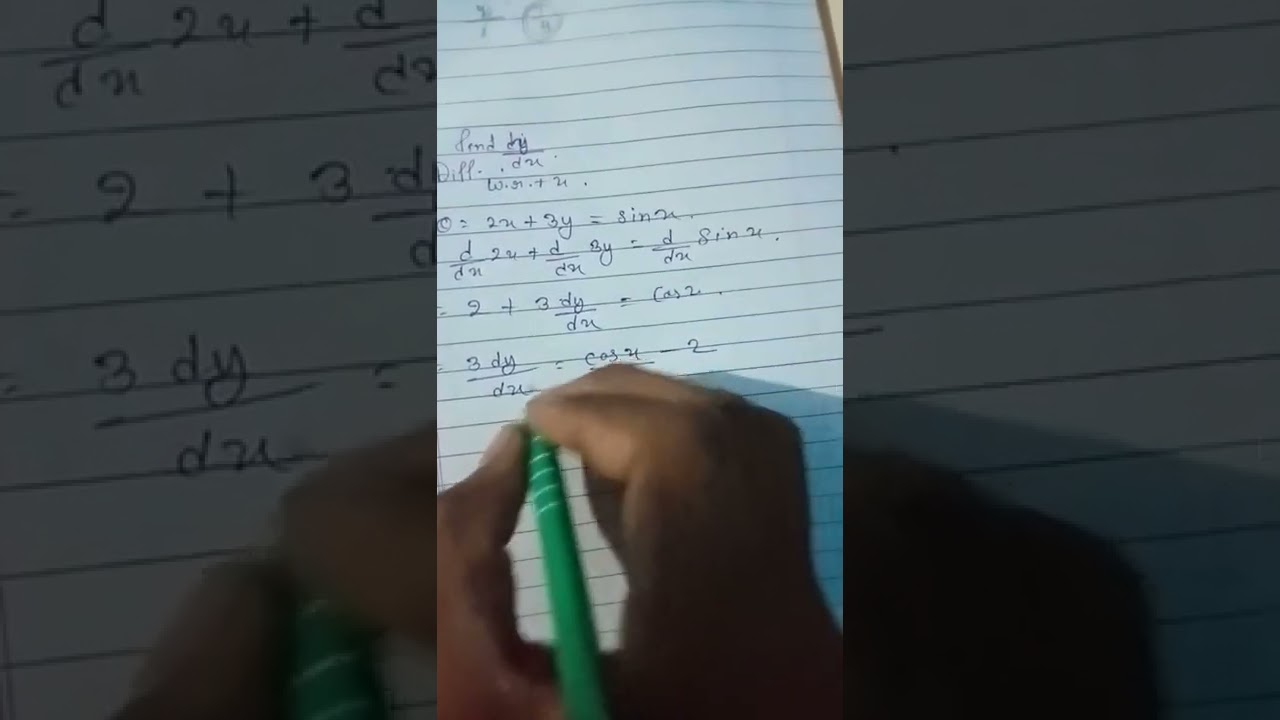 solving calculus question......fast speed