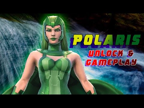 Polaris Character Review - Red Star Opening - MARVEL Strike Force - MSF