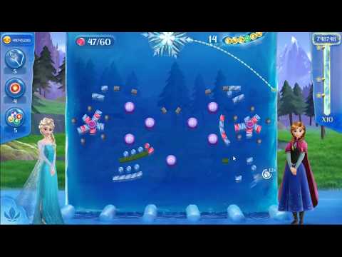 Frozen Free Fall: Icy Shot Level 271 - NO BOOSTERS ☃☃☃