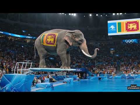 Animal Diving Olympics 🏅 | Which National Animal Dives BEST?!