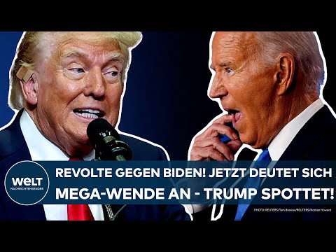 USA: Revolte gegen Joe Biden! Jetzt deutet sich Mega-Wende an! - Kampfmodus! Donald Trump spottet