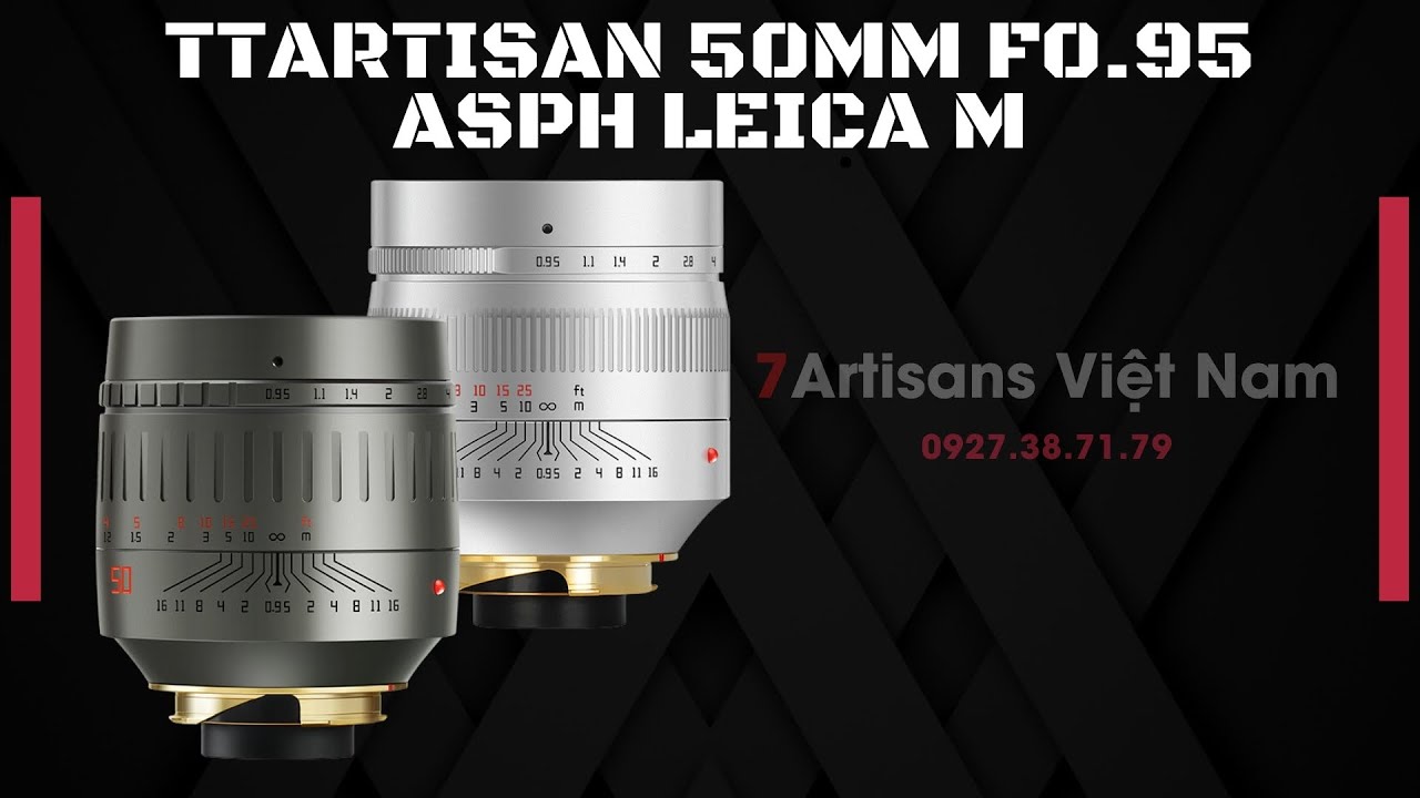 Video TTArtisan 50mm F0.95 ASPH FullFrame – Lens chụp chân dung xóa phông mù mịt cho cho Leica M