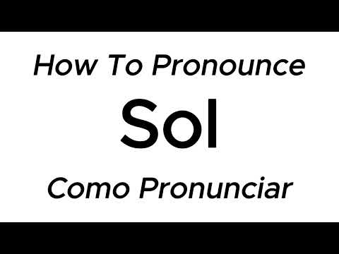 How to Pronounce Sol (Sun) in Brazilian Portuguese - Pronunciation Guide