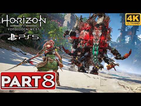 HORIZON FORBIDDEN WEST PS5 Gameplay Walkthrough Part 8 [4K 60FPS] - No Commentary (FULL GAME)