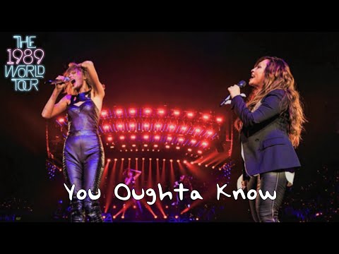 Taylor Swift & Alanis Morissette - You Oughta Know (Live on The 1989 World Tour)