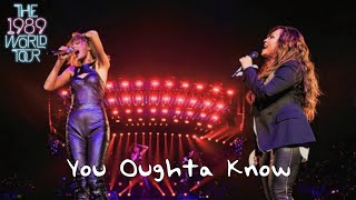 Taylor Swift &amp; Alanis Morissette - You Oughta Know (Live on The 1989 World Tour)