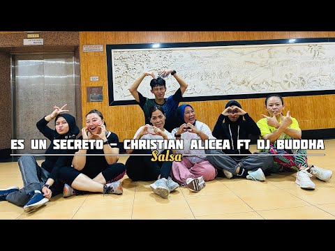 Es Un Secreto - Christian Alicea ft dj Buddha || Salsa || Zumba Choreo