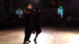 Maria Ines Bogado y Roberto Zuccarino  en el marco de AGOSTANGO 2018 (13-Ago-18)
