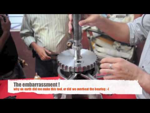 Harley Twin cam (Part 2) - Timken bearing install