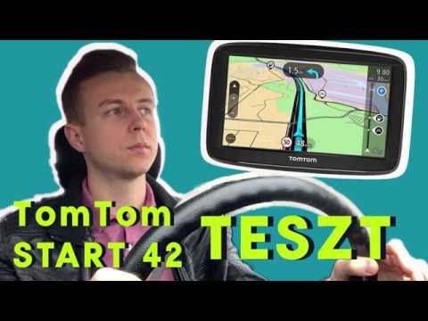 TomTom START 42 - GPS kicsomagolás és autós teszt
