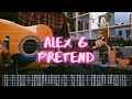 Pretend Alex G Сover / Guitar Tab / Lesson / Tutorial