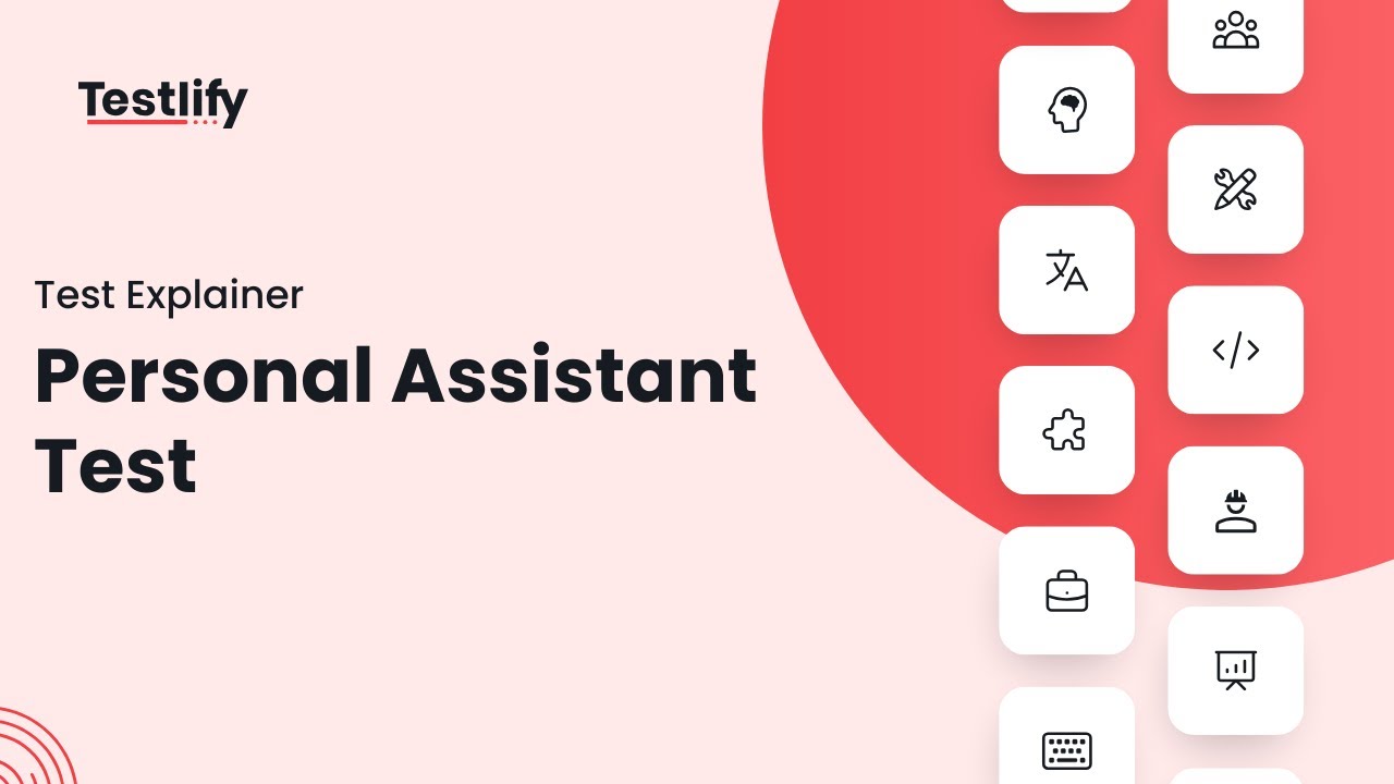 Personal Assistant Test | Testlify