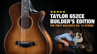 Video thumbnail for The First Builder's Edition 12-String - Taylor 652ce Grand Concert! by Acoustic Letter