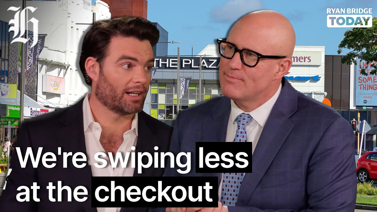 We're swiping less at the checkout: retail card spending drops in June | Ryan Bridge TODAY