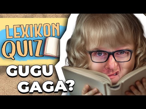 KINDERSPRACHE für das LEXIKON? | Lexikon Quiz Special