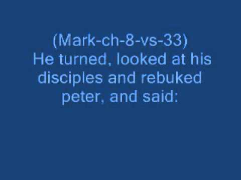 Why did Jesus call peter a (Satan)!?