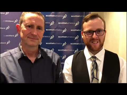 Owen Miller, 4J Para Athlete of the Year 2021, with coach Steve Doig