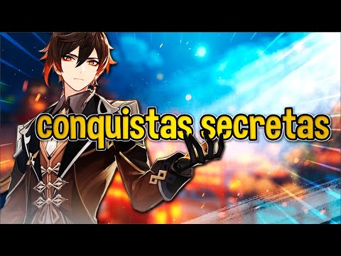 CONQUISTAS SECRETAS 2.0 COM BONUS DE MONDSTADT - INAZUMA - GENSHIN IMPACT