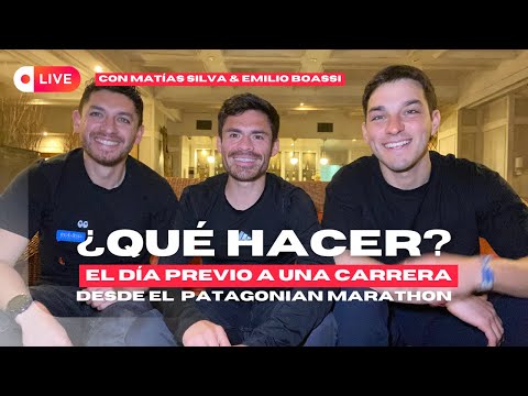 ¿Qué hacer el día antes de una carrera? Con Mati Silva y Emilio Boassi / Live 🔴
