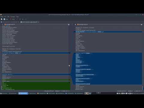 ArcoLinux : 1179 Creation of ArcoLinuxB Xtended 8 - comparison between xtended and xmonad