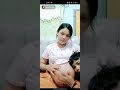 Pregnant Woman Live Tiktok With Husband Shows Off Her Big Pregnant Belly Pregnant Live Tiktok