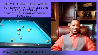 8 BALL BEST RUN OUT 4  BALLS SOLIDS PATTERNS p 225