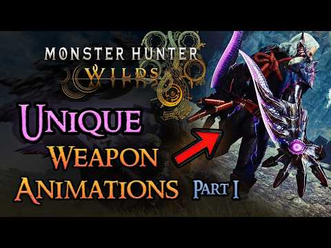 Best Layered Weapons to Craft - Unique Animations (Part 1) | Monster Hunter Wilds Fashion