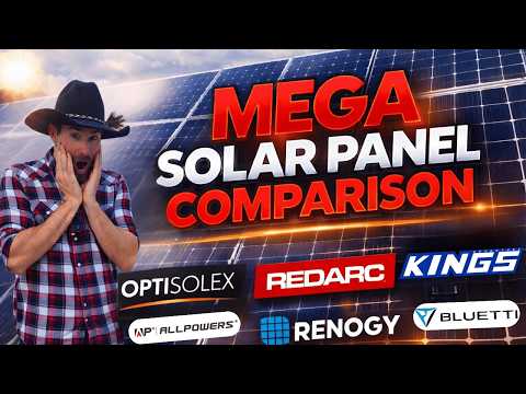 The BEST solar blanket for CAMPING? - Redarc, Kings, Bluettie, Renogy, OptiSolex, AllPowers