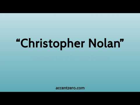 Pronounce "Christopher Nolan" - South Korean accent vs. native U.S.