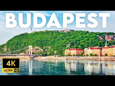 Budapest Hungary - Morning Walk at Gellért Hill - August 2022 -  4K HDR Walking Tour