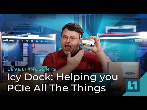 Serveris „Icy Dock Disk Array“ (MB742SP-B) video