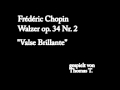 Chopin Walzer a-Moll op. 34 Nr. 2 