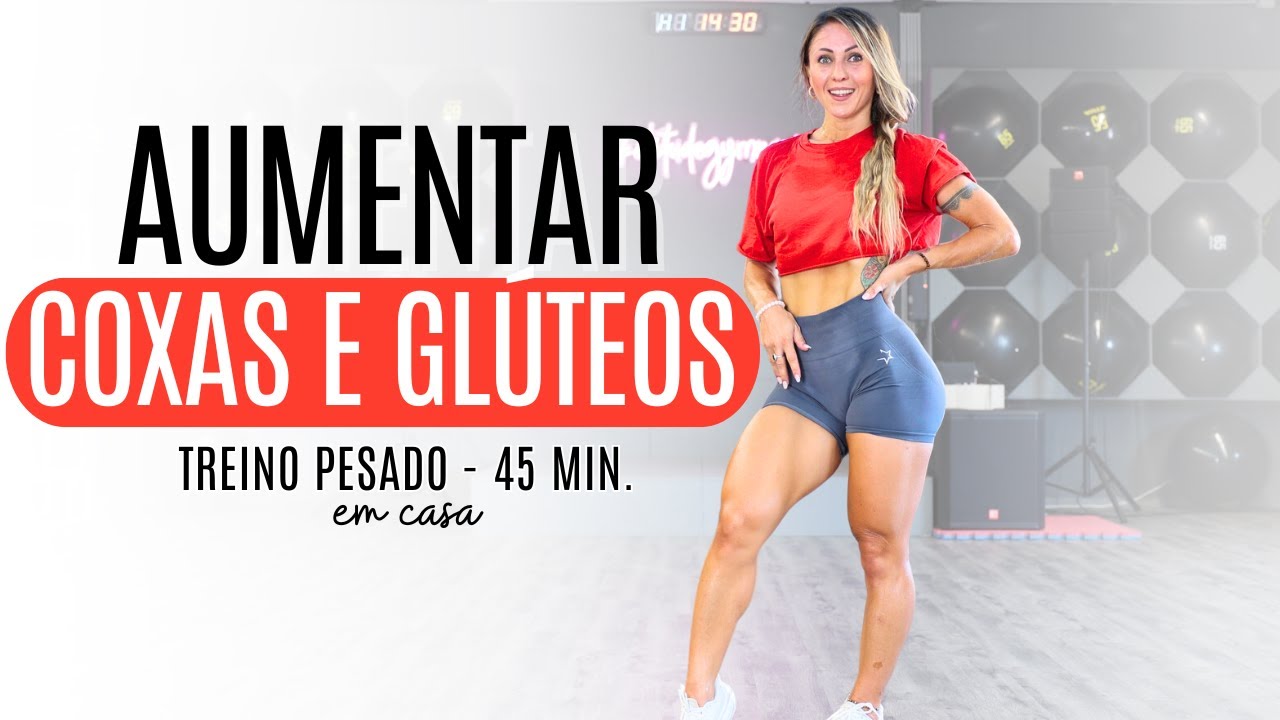 500 REPS - Treino Matador para Aumentar Coxas e Glúteos em casa
