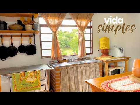 FAXINA NO RANCHO + TOUR COMPLETO PELA NOSSA CASINHA SIMPLES