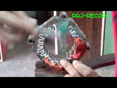 Washing machine motor winding running and start full data वाशिंग मशीन की मोटर को कैसे रिवाइंड करे