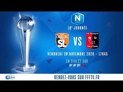 Match en retard J10 : Stade Lavallois - US Boulogne en direct sur FFFtv (17h45) I National 2020-2021