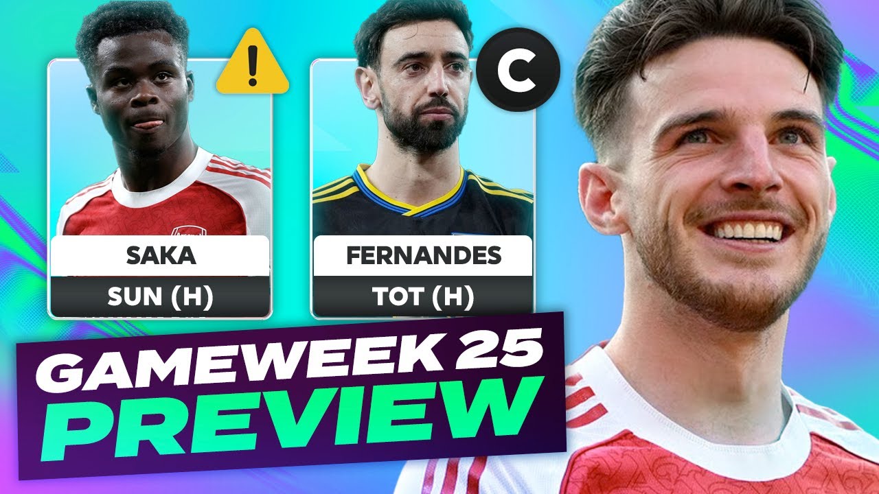 DOUBLE GAMEWEEK 26 CONFIRMED 🔥 FPL GAMEWEEK 25 PREVIEW 💪 |  Fantasy Premier League Tips 2025/26